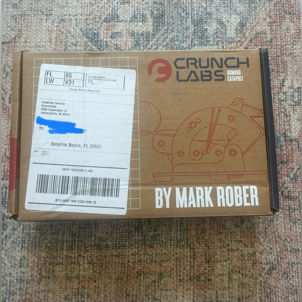 Crunch Labs By Mark Rober Domino Catapult New Box